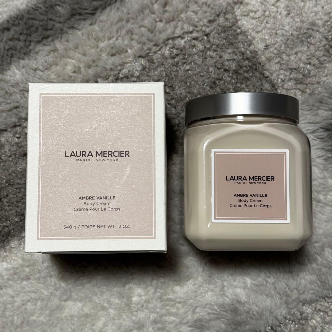 ローラメルシエ ホイップトボディクリーム アンバーバニラ340g