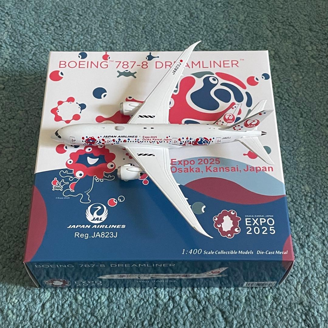 JAL 787-8 日本航空 EXPO 2025 JA823J NG 1:400