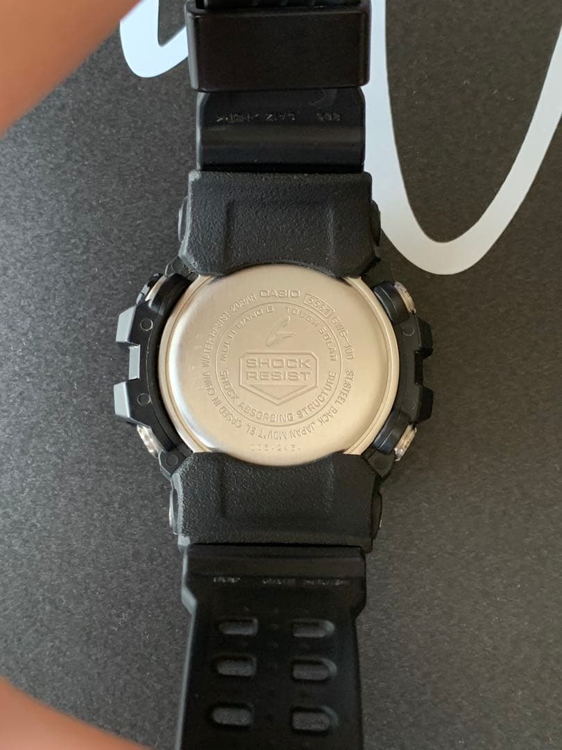 定価6万円 G-SHOCK GWG-100 マッドマスター 電波ソーラー カシオ