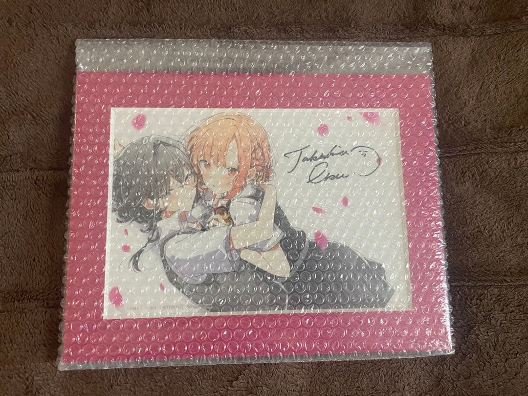 ささやくように恋を唄う　Wチャンス賞　直筆サイン入り複製原画 ささやくように恋を唄うWチャンス賞直筆サイン入り複製原画