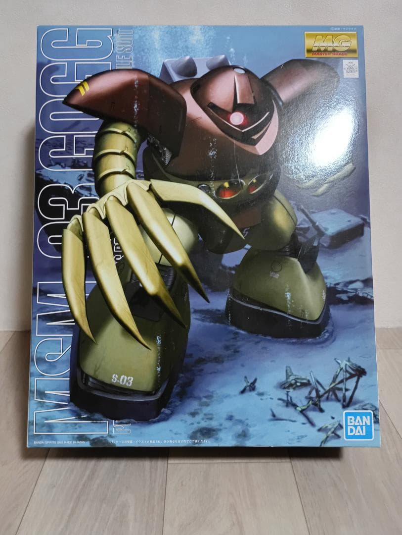 ガンプラ】1/100スケール マスターグレードモデル MG MSM-03 ゴッグ
