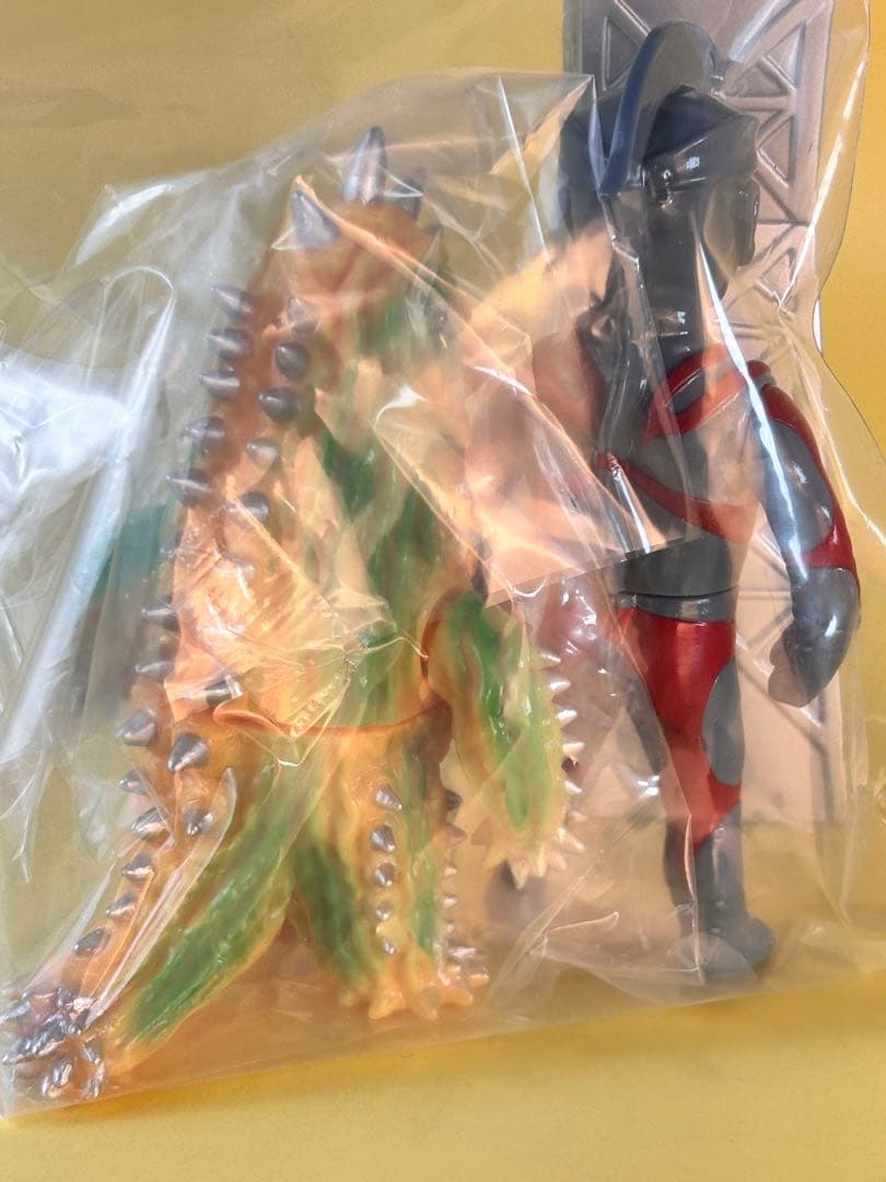 マックストイ ミニソフビ怪獣シリーズ ウルトラマンエース/サボテンダー　マルサン