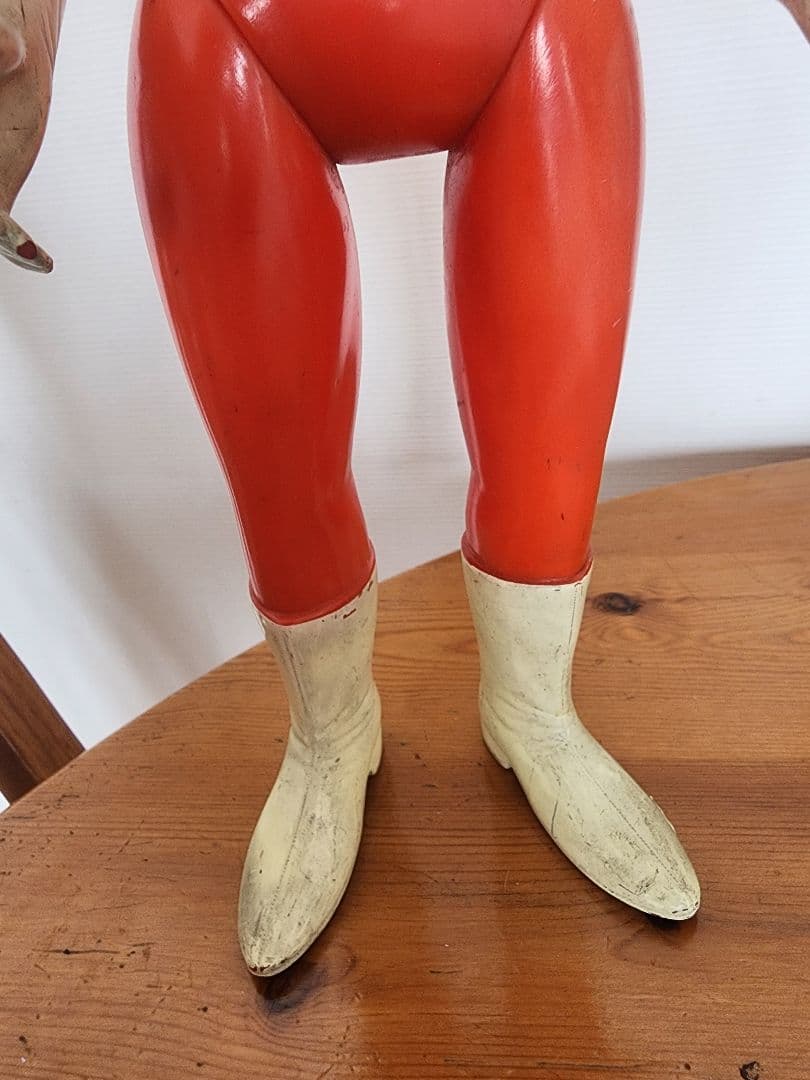 当時物　ブルマァク　レッドマン　面取れ