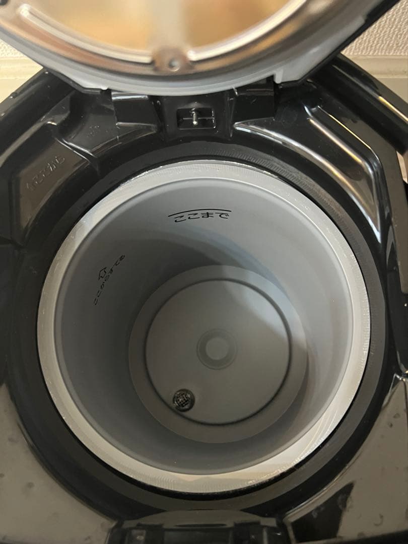 【リコール済み】タイガー電気ポットとく子さん 2.2LブラックPIM-G220K