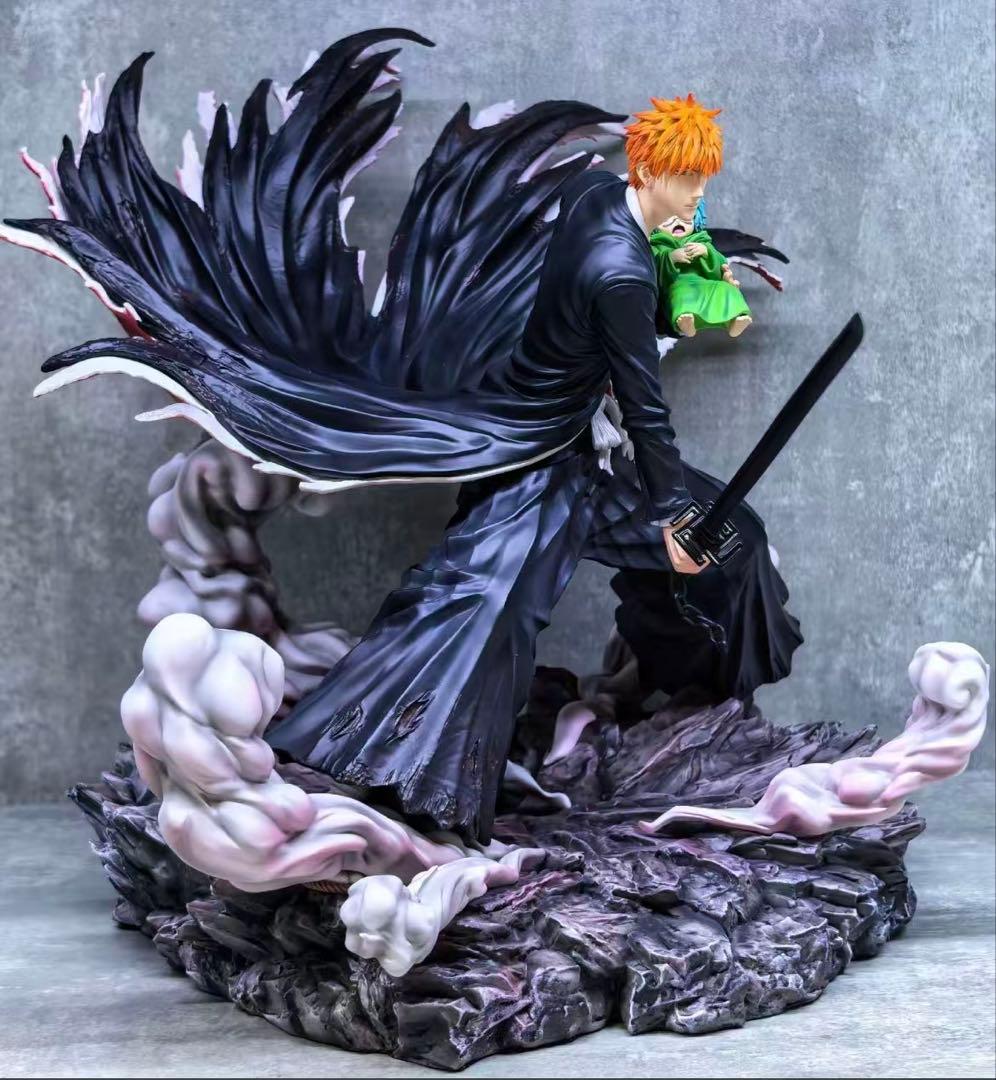 BLEACH 黒崎一護 ガレージキット ガレキ スタチュー⑧⑤