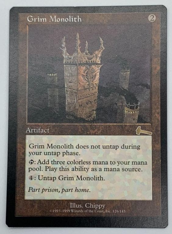 MTG アウトレット 厳かなモノリス/Grim Monolith 英語版 マジック