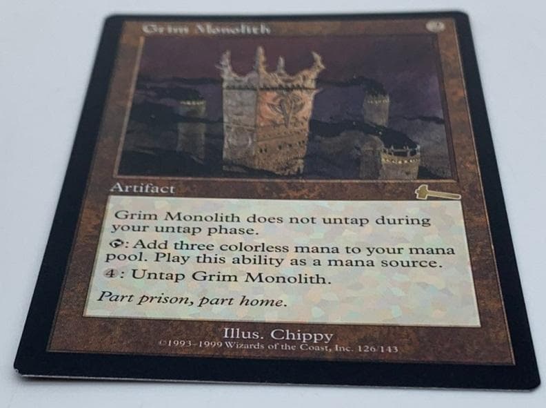 MTG アウトレット 厳かなモノリス/Grim Monolith 英語版 マジック