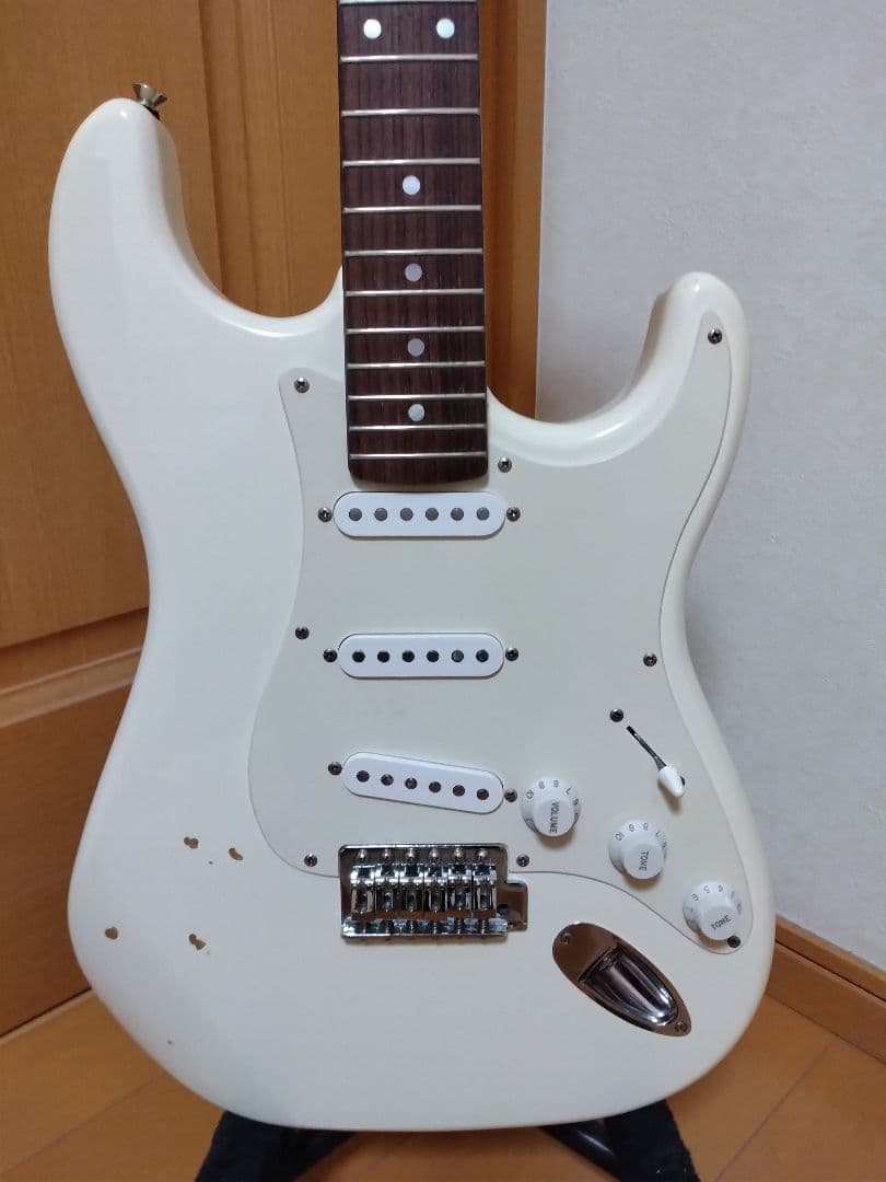 最終価格！ フレイムネックストラト Squier By Fender