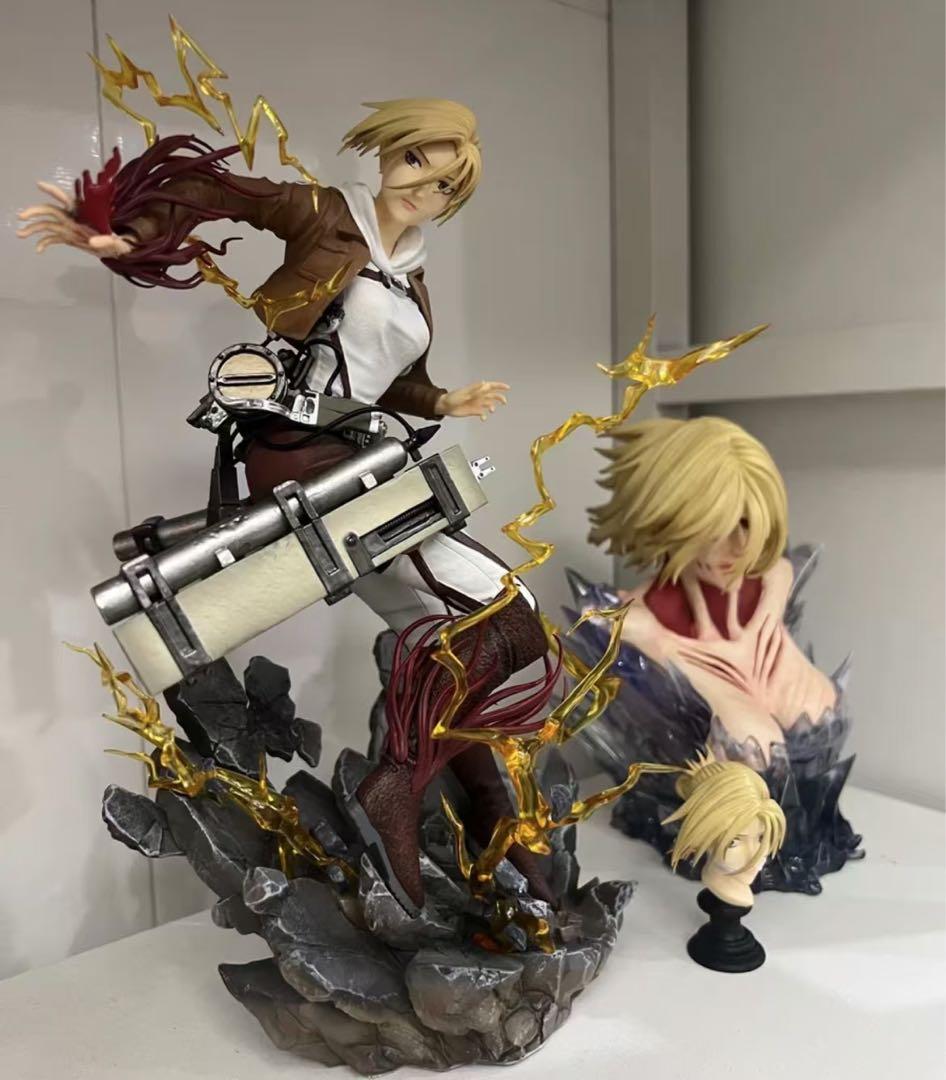 進撃の巨人 アニ・レオンハート ガレージキット ガレキ スタチュー②