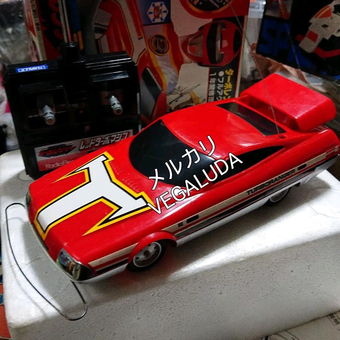 新正工業、ポピー 高速戦隊ターボレンジャー ラジコンカー レッド