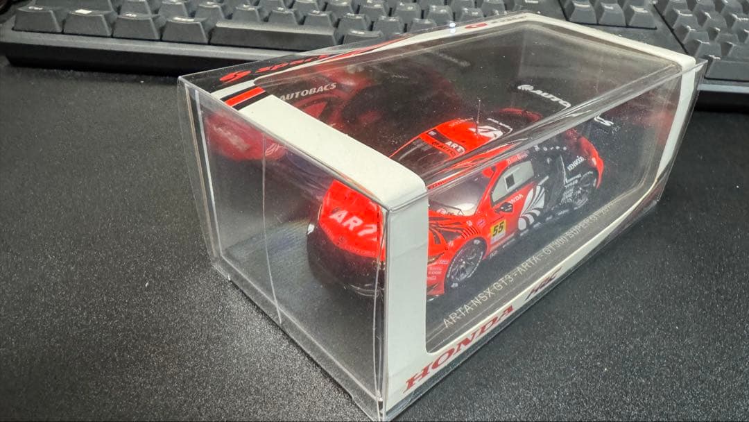 ミニカー Spark ARTA NSX GT3 GT300 2022 1/43