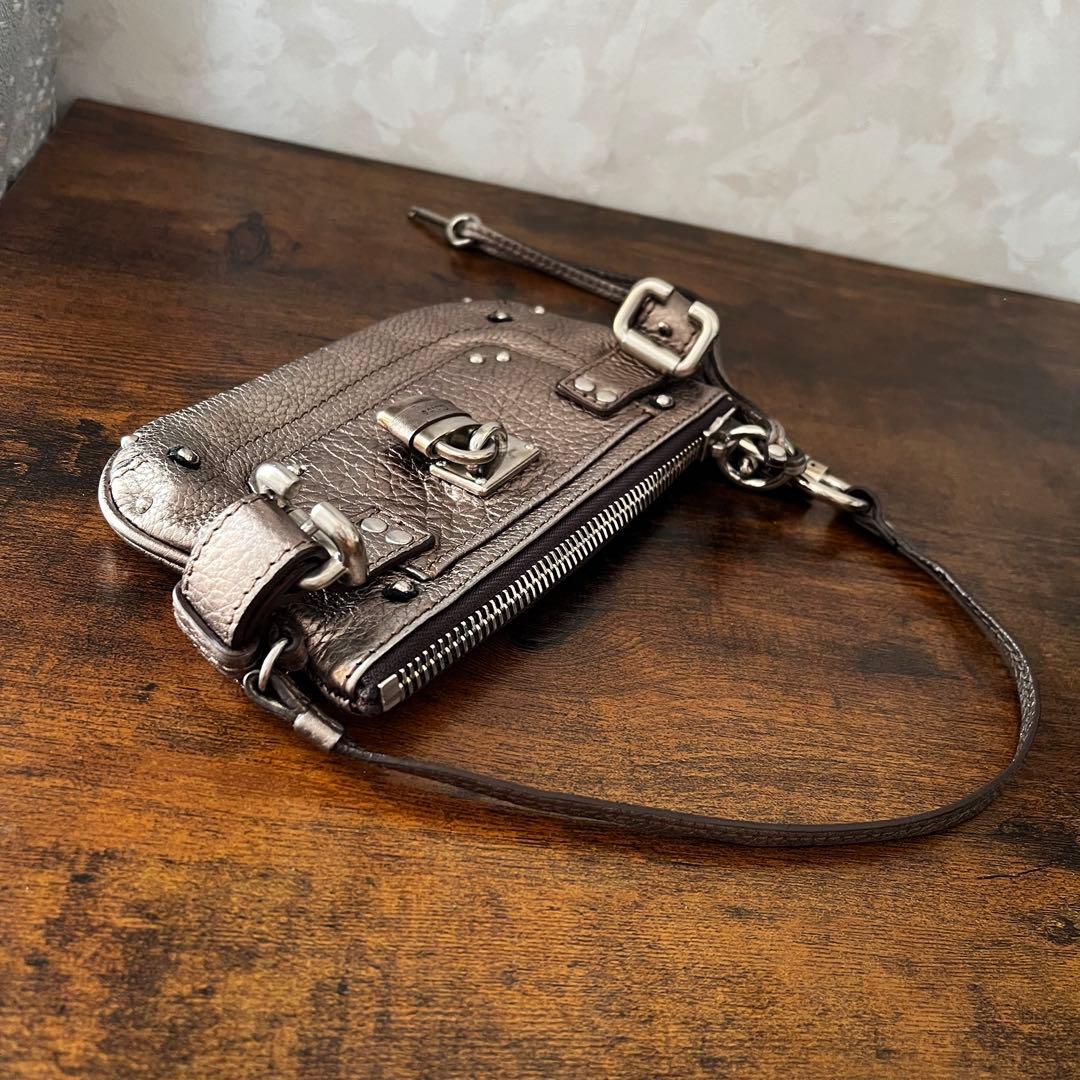 新品同様 美品 Chloe クロエ レザー パディントン ミニバッグ