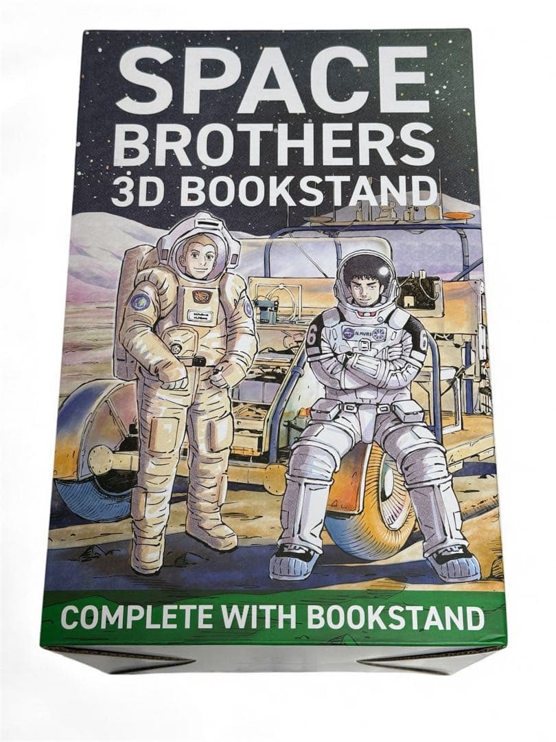 宇宙兄弟』43巻記念セット 月面3Dブックスタンド 六太&ヒビト - メルカリ