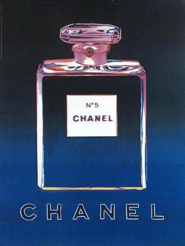 特別額装品/シャネル Blue Black（アンディ ウォーホル）