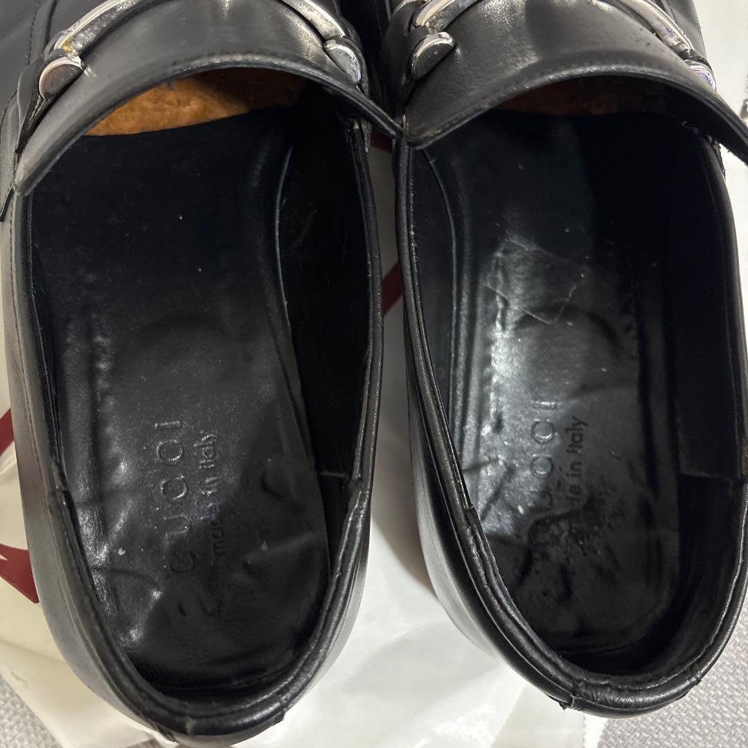 GUCCI ブラック ローファー　42 27cm