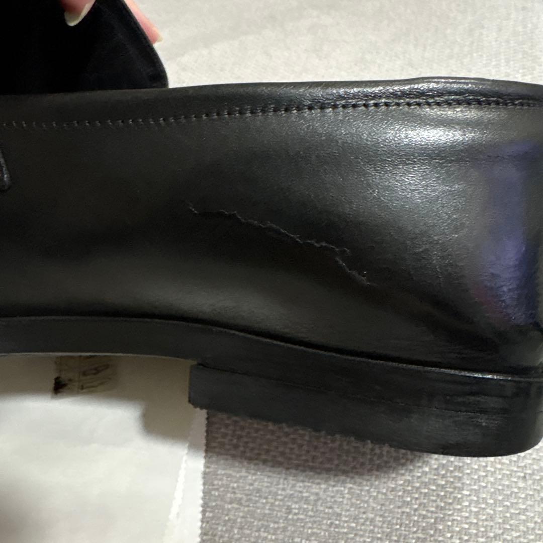 GUCCI ブラック ローファー　42 27cm