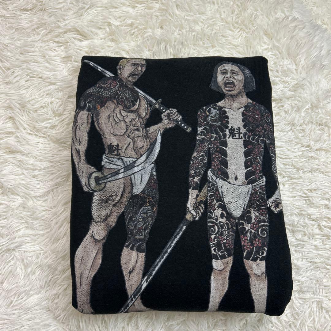 魁組 ダウンタウン パーカー 黒