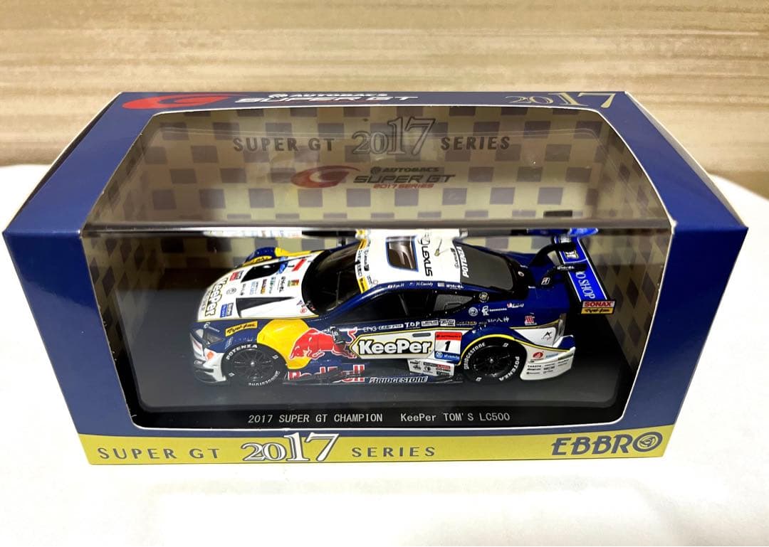 EBBRO 1/43 2017 SUPER GT トムス LC500 No.1