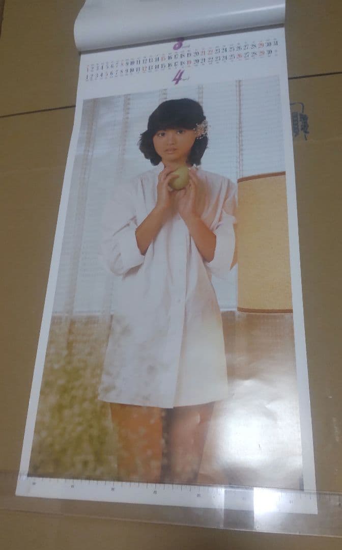 希少品 当時物 松田聖子 聖少女1981年カレンダー未使用(53)