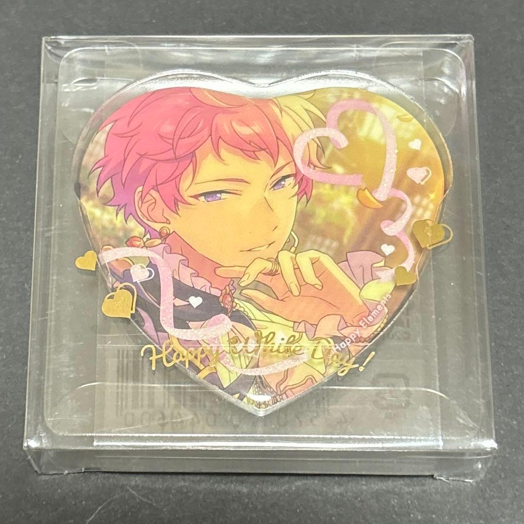 あんスタ】 斎宮宗 ホワイトデー ハート 缶バッジ