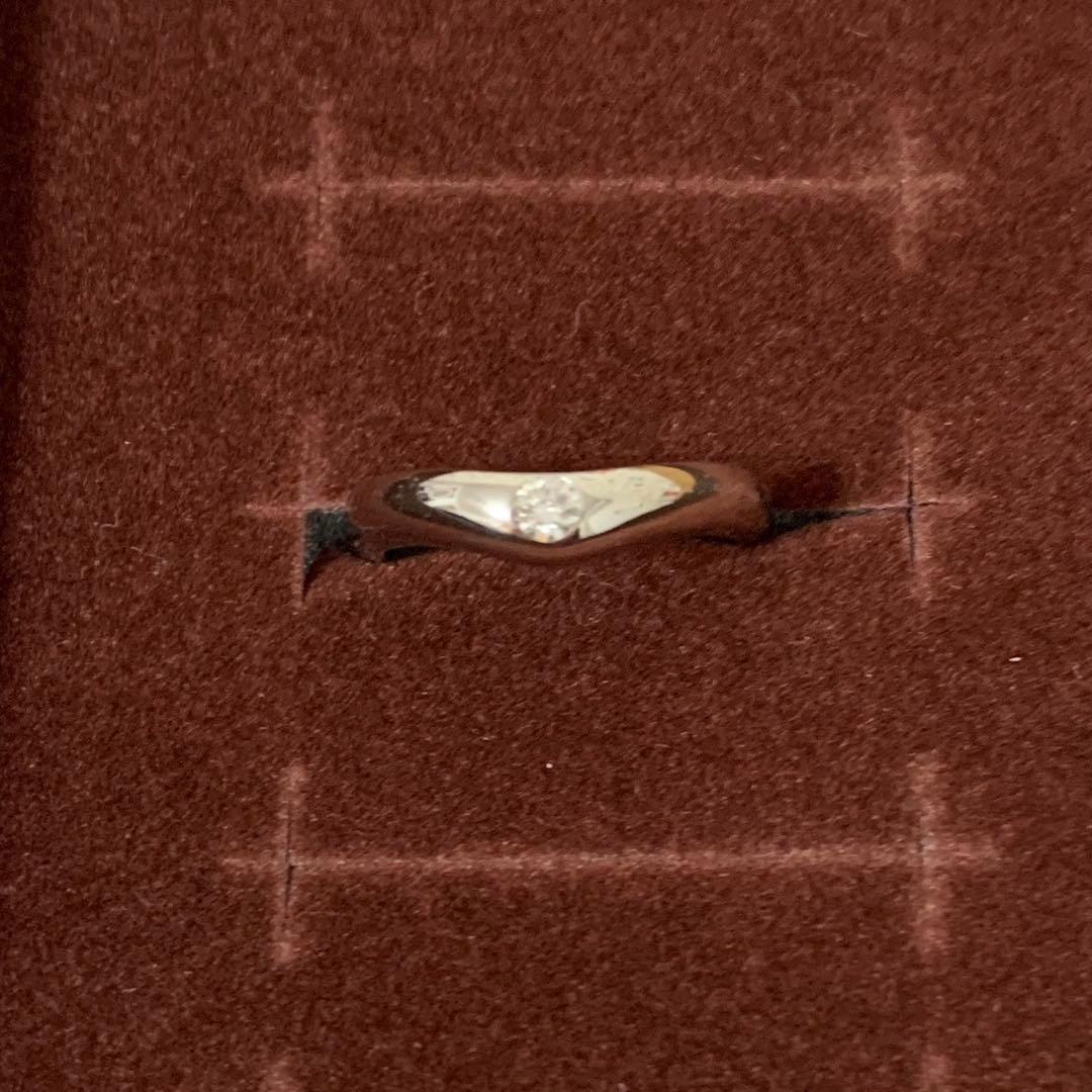 ブルガリ　プラチナリング