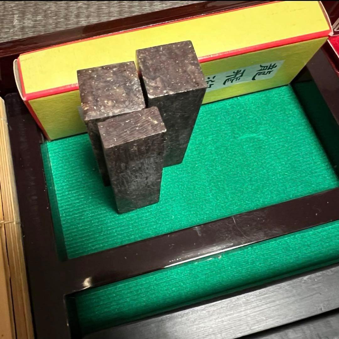 新品未使用 中国 書道具 成甫堂 青磁 上海 書道筆 中国筆 龍