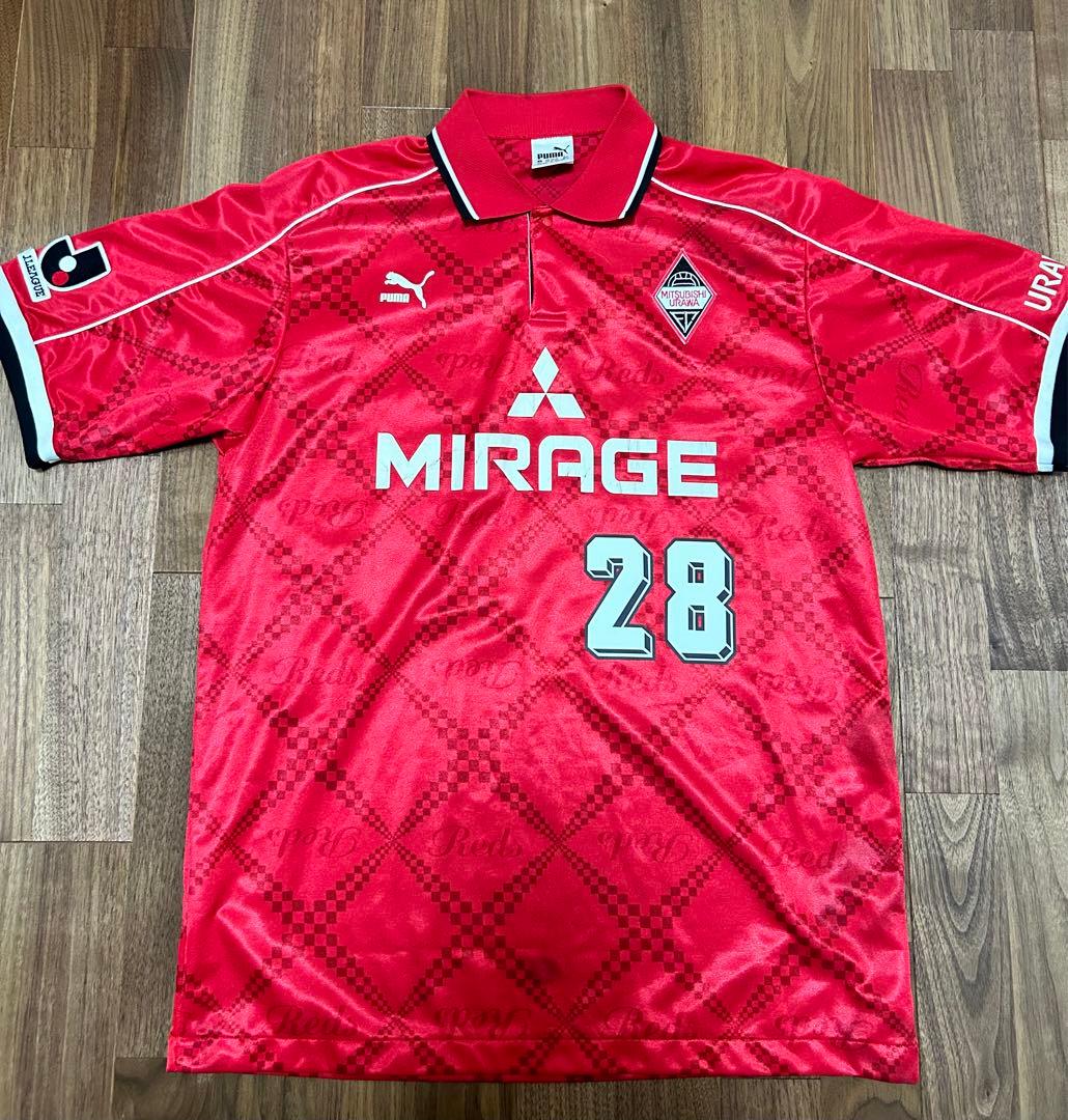 激レア‼️PUMA製 浦和レッズ 小野伸二デビューイヤー1998 HOMEユニ