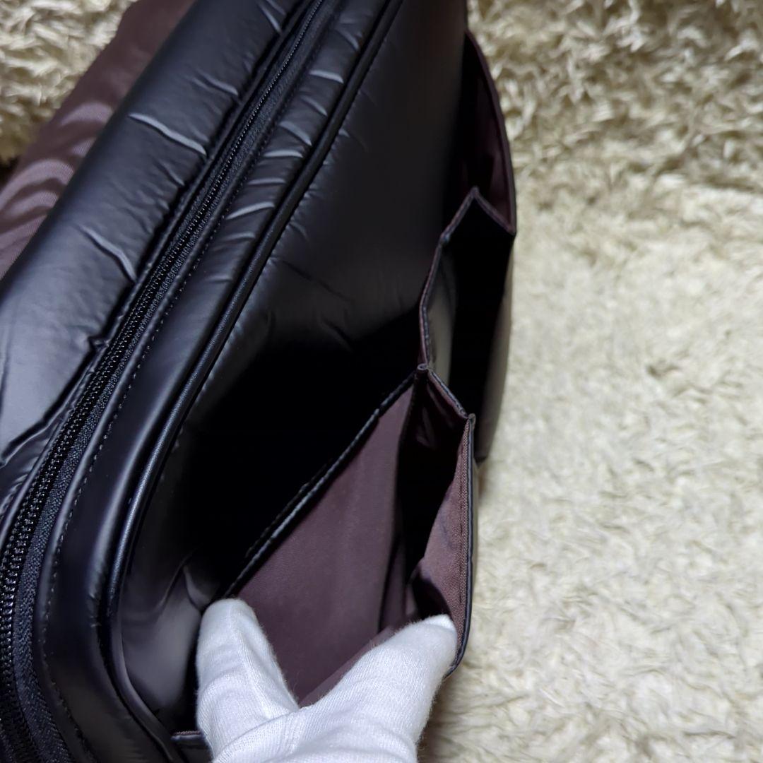 新品Lagasha ナイロン　PUコーティング　牛革　ショルダー　ハンド　バッグ