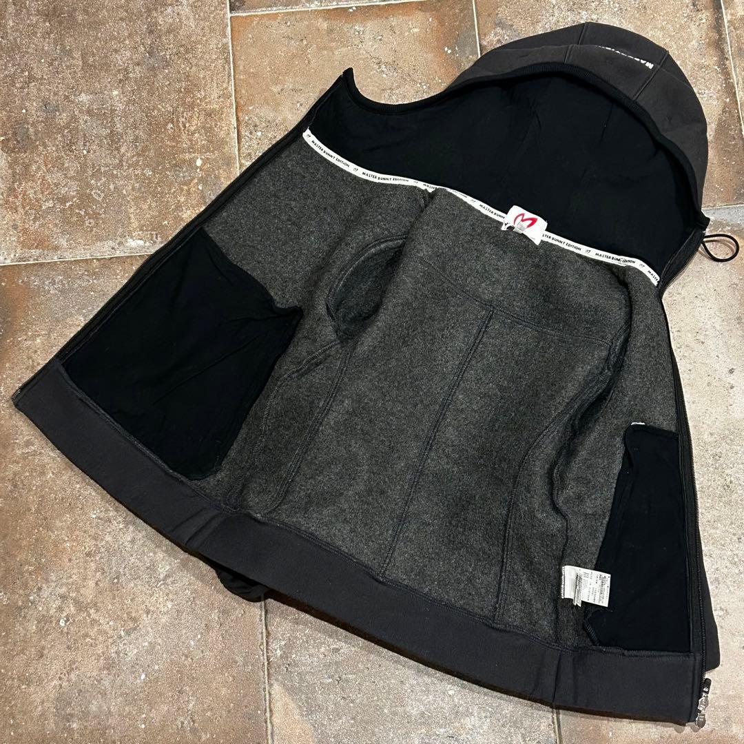 MASTER BUNNY EDITION ジップアップパーカー　裏起毛