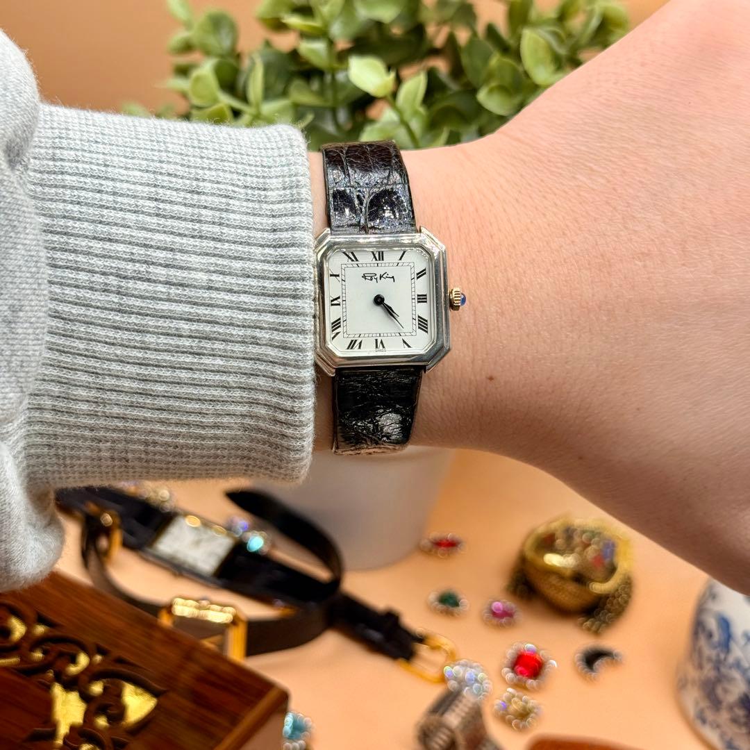 時計 VINTAGE ROY KING SILVER 925 TANK 1970's