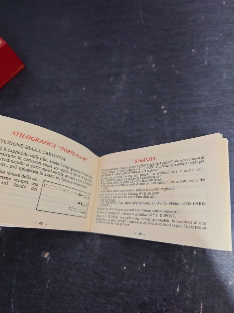 S.T.Dupont デュポン ボールペン　シルバースネーク