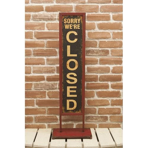 店舗用 看板 アンティークデザイン スタンド式 看板 ディスカウント