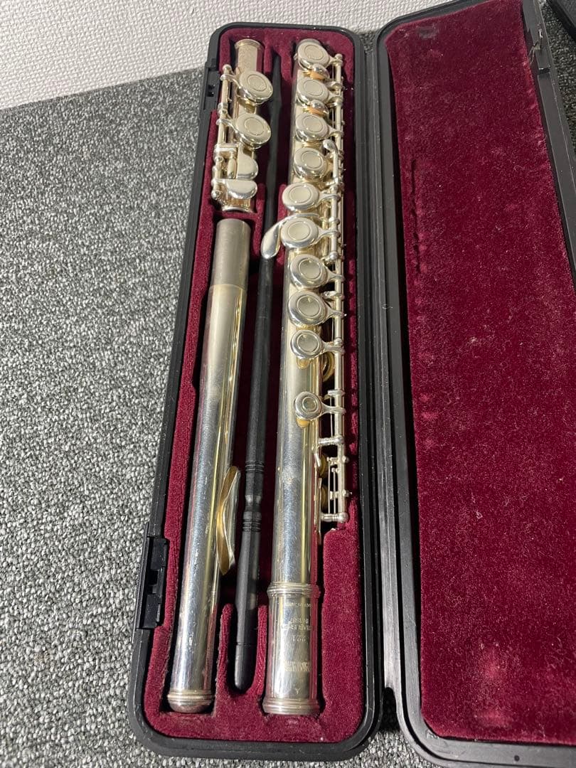 Yamaha フルート 221 シルバー ケース付き
