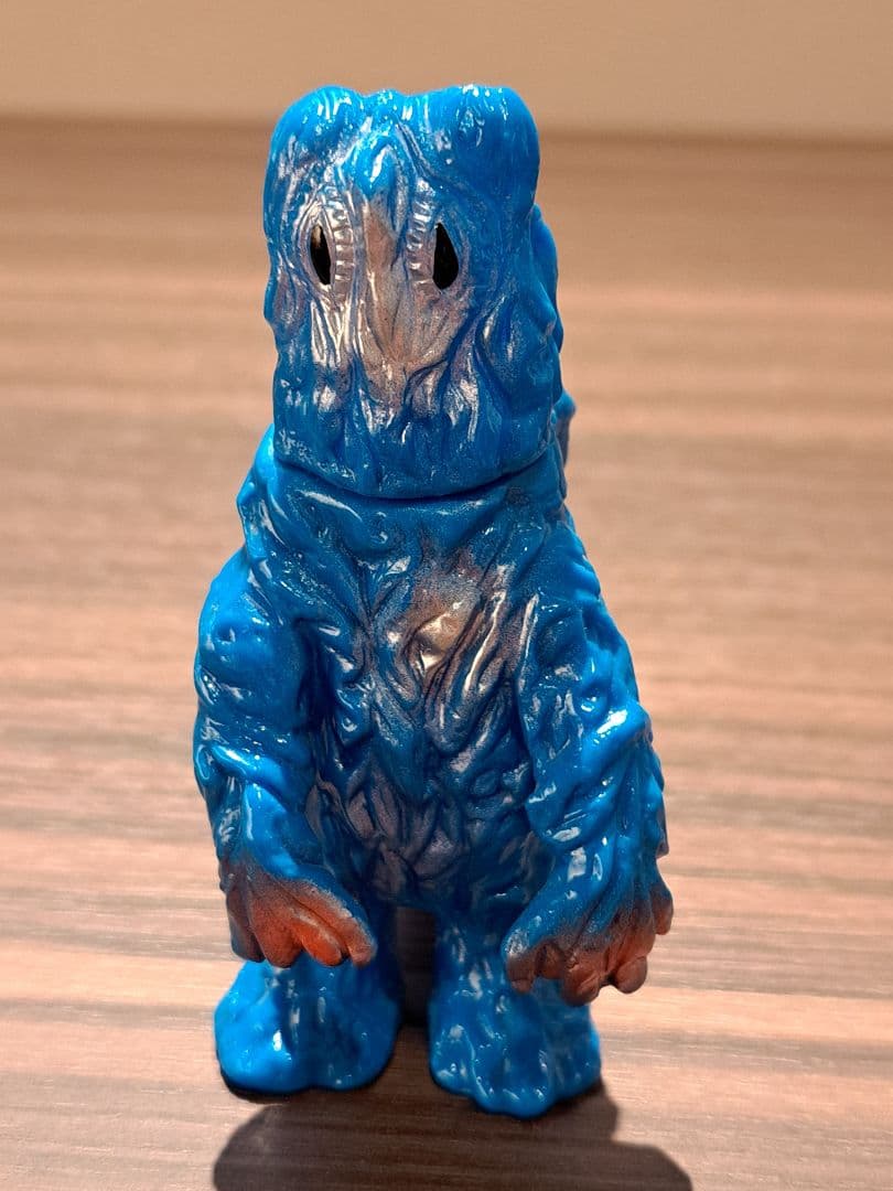 ミニヘドラ ブルマァク 青成型 ミニサイズ ソフビ - メルカリ
