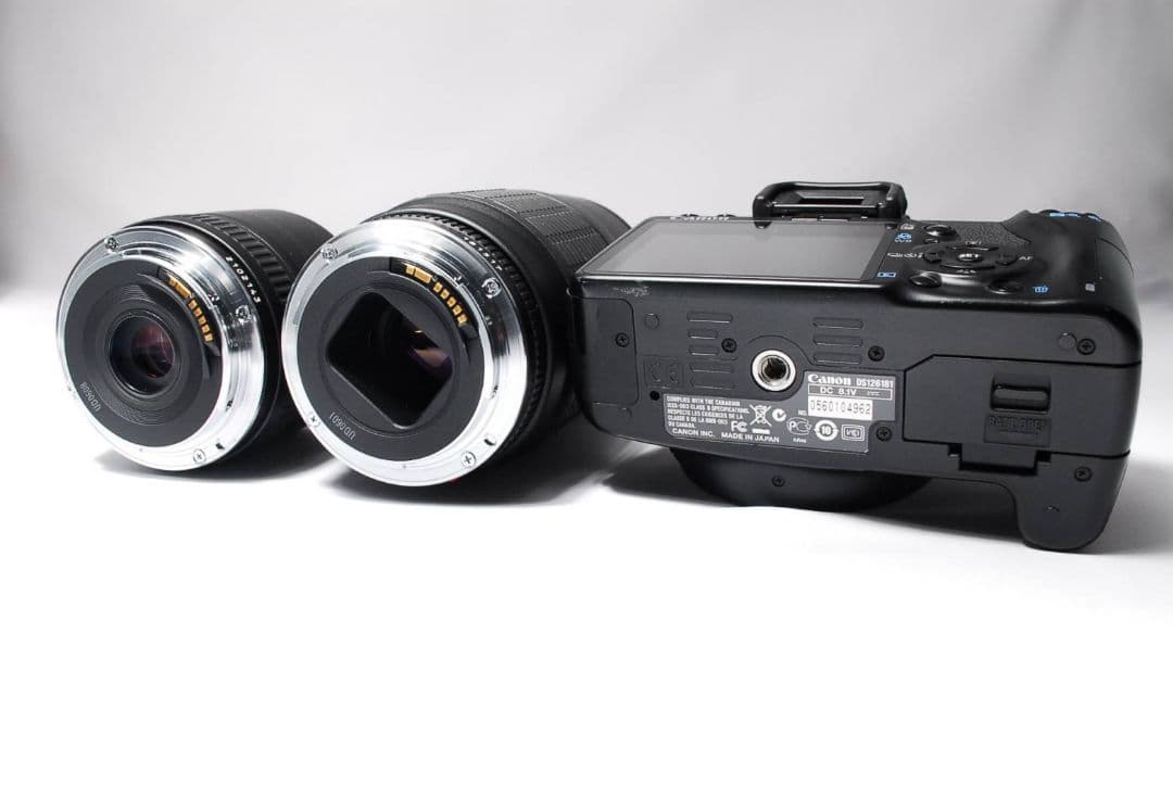 ♥初心者安心セット♥Canon Kiss X2♥標準＆望遠Wレンズ 軽量 ダブル