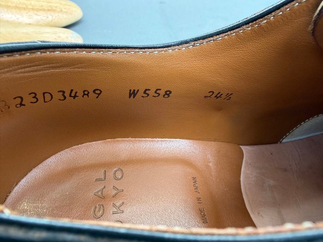 リーガルトーキョー　REGAL TOKYO ニコルW558 黒24.5