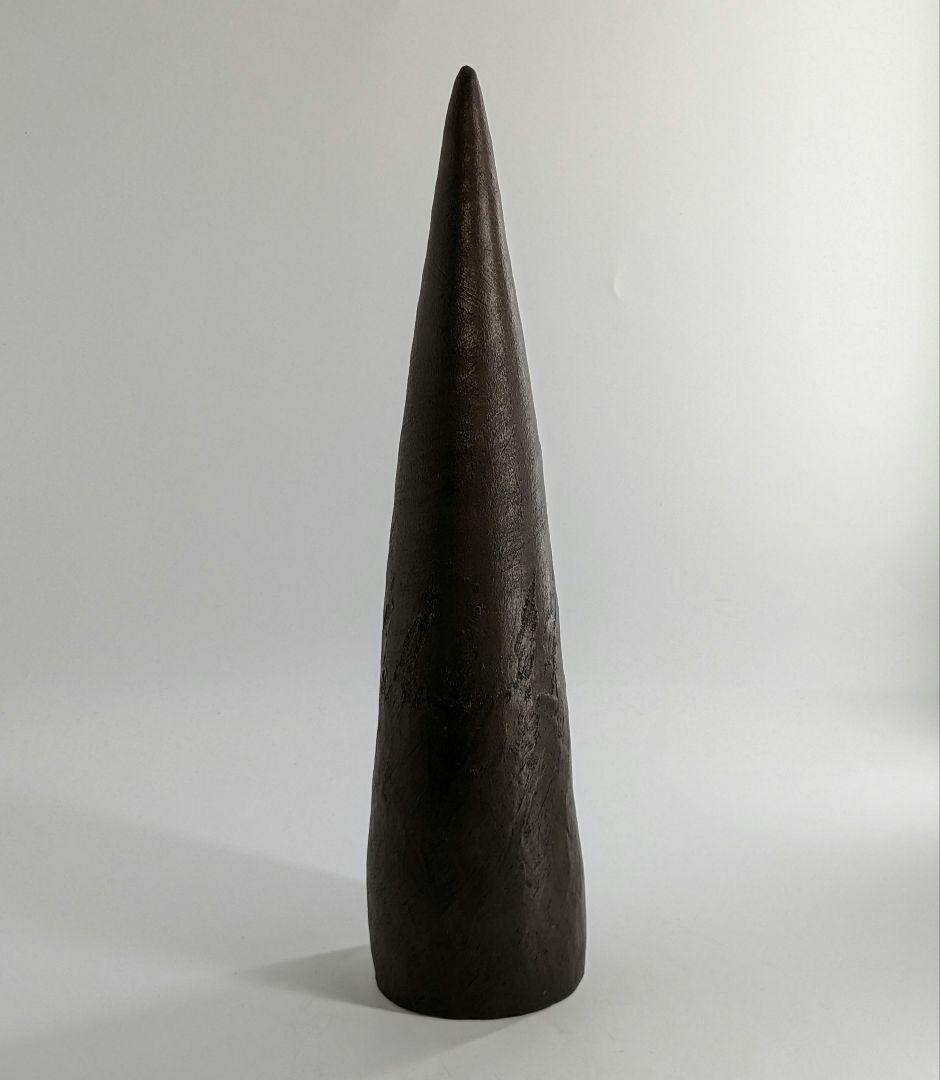 岡山県重要無形文化財 森陶岳 備前焼 花器 フラワーベース 花入 花瓶 華道具