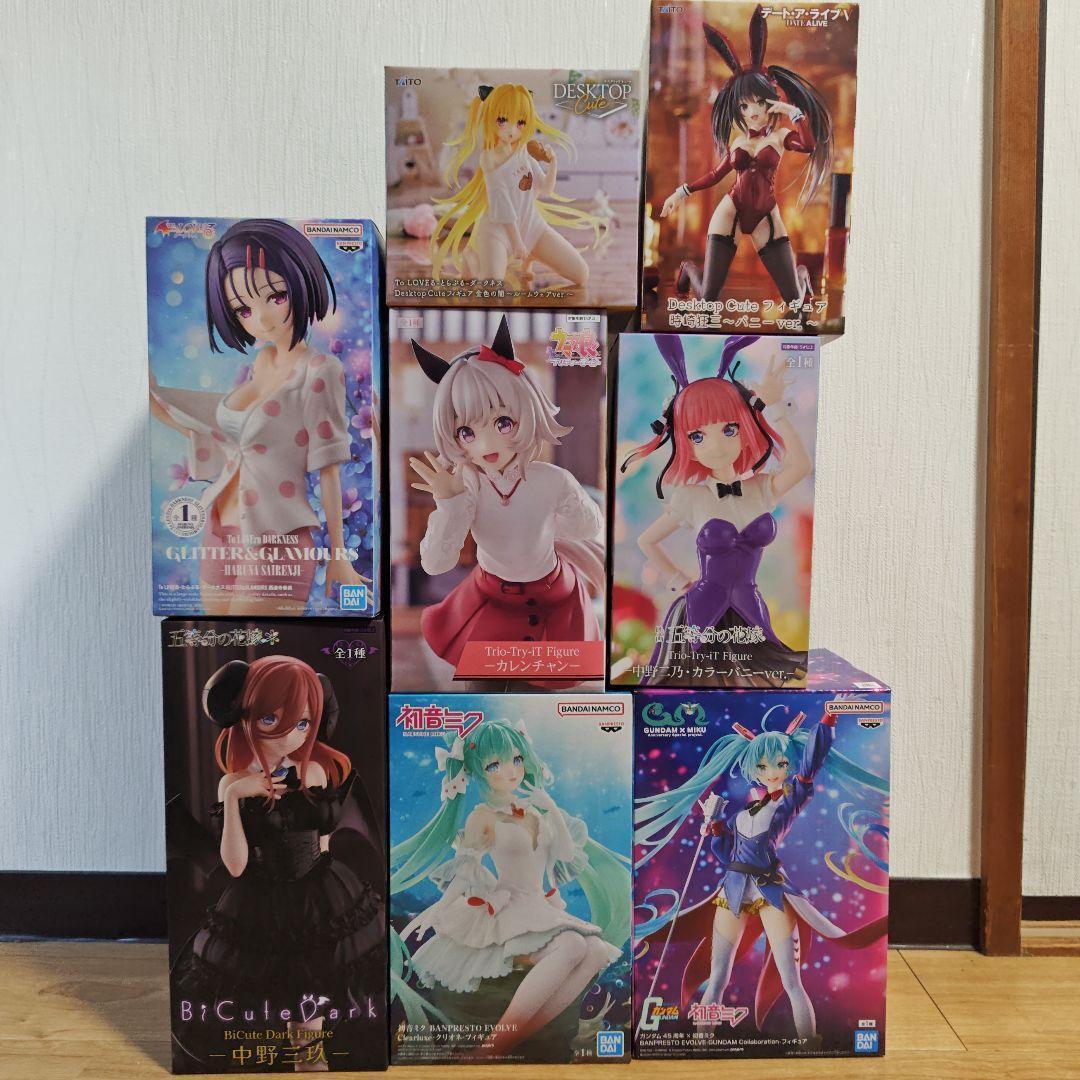 美少女フィギュア まとめ売り プライズフィギュア 8点セット - メルカリ