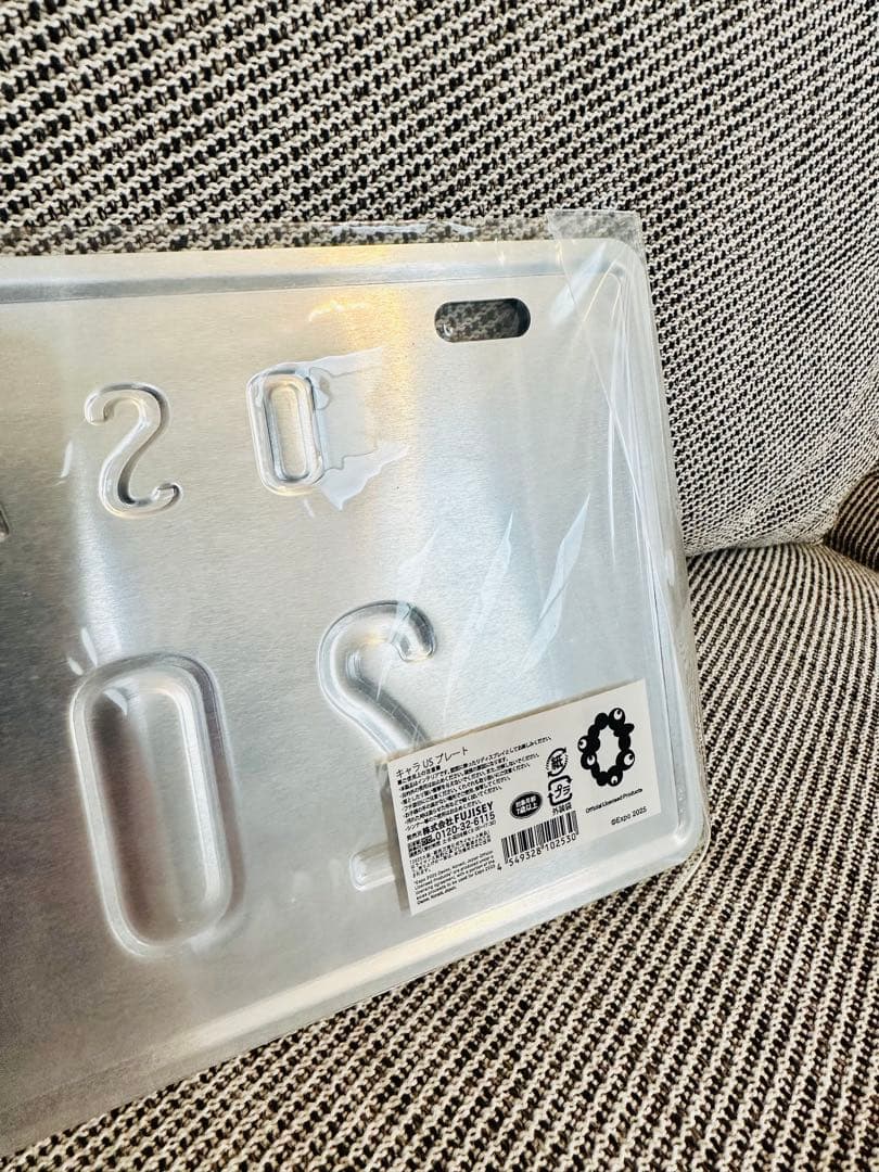 大阪万博 ミャクミャク USプレート 万博 EXPO2025 メタルプレート