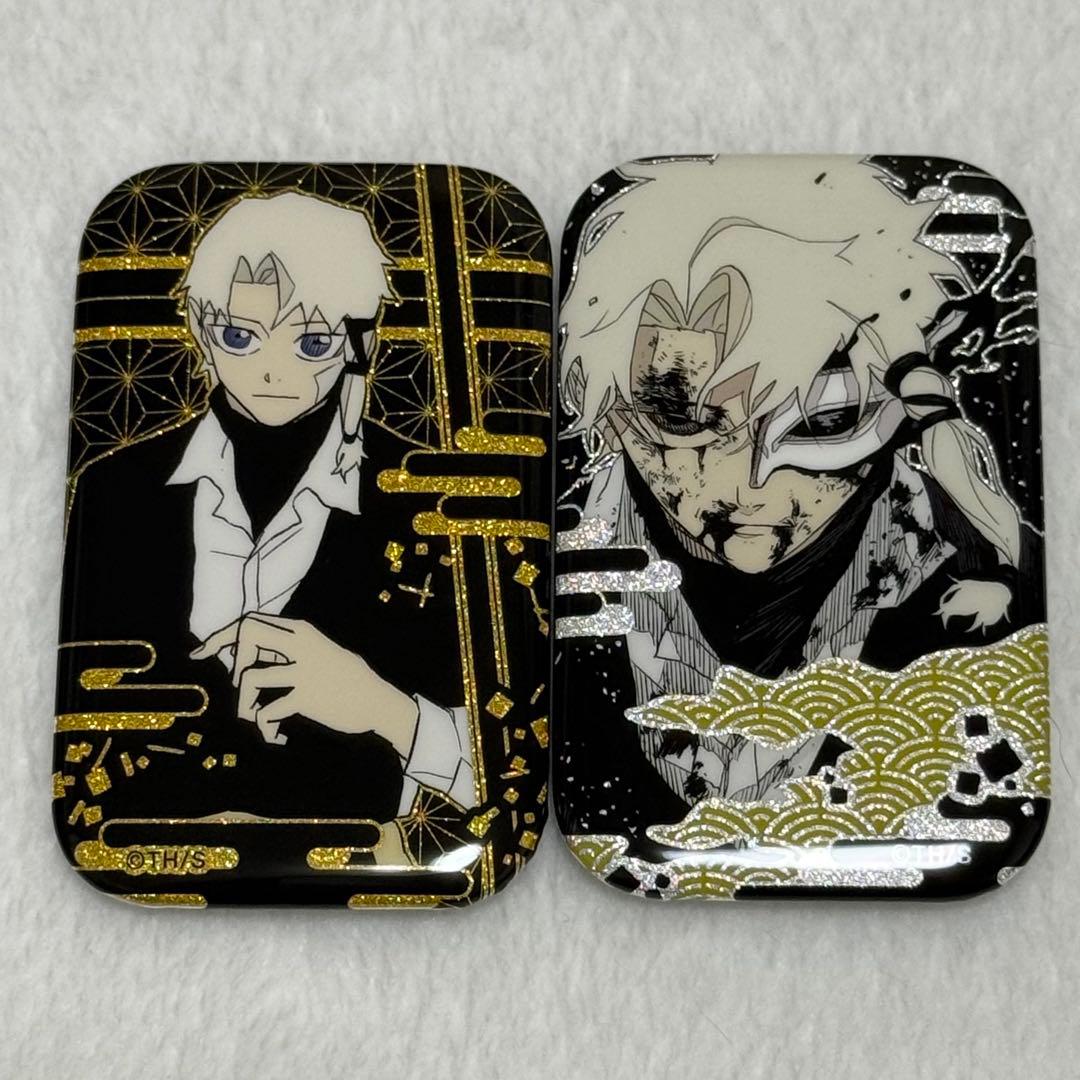 カグラバチ 漣伯理 スクエア缶バッジ 蒔絵風 ジャンプフェスタ JF2026