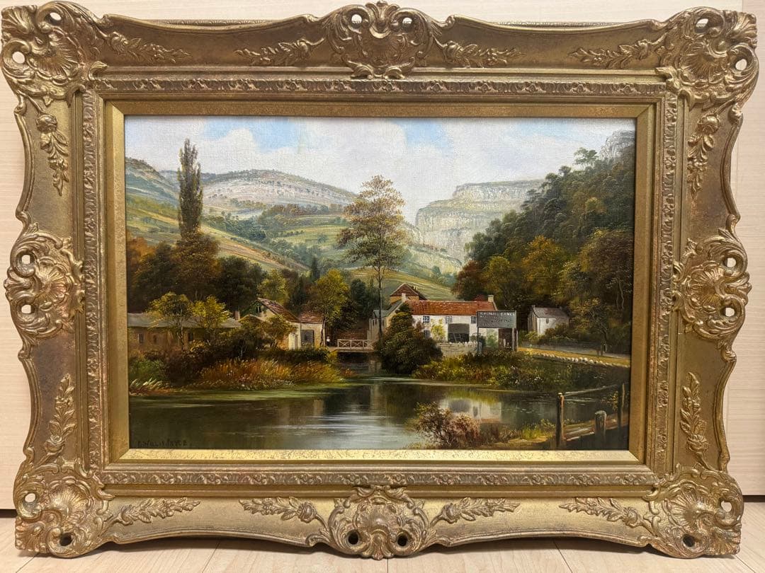 G・W・プライス　森と水の彩色　G.W.PRYCE  SCENE