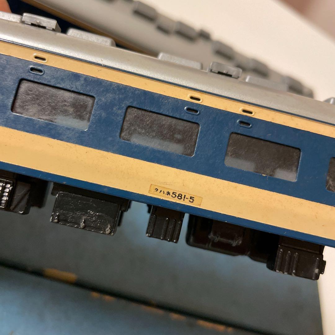 カツミ製　HO 鉄道模型　581系　3両