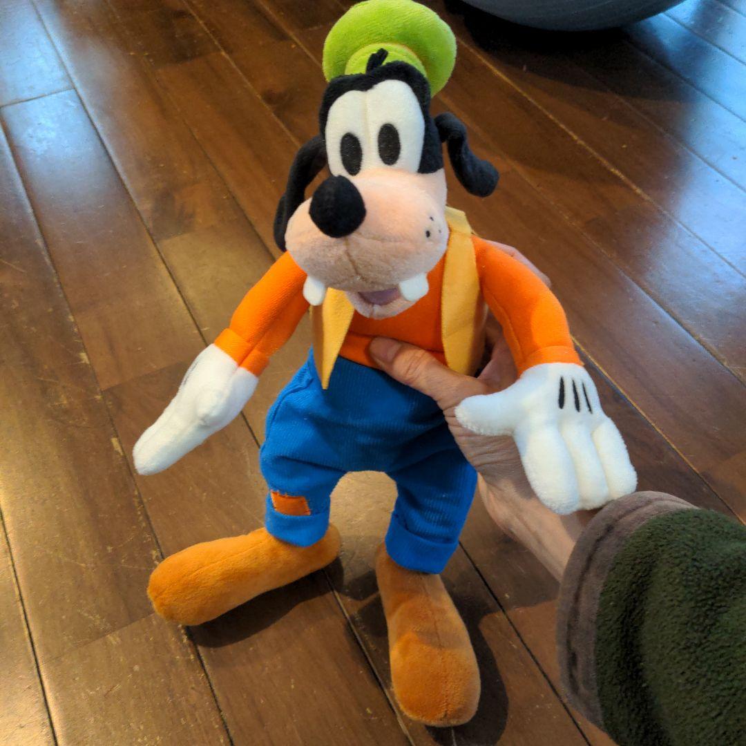 ディズニー グーフィー ぬいぐるみ タグ付き 正規品 - メルカリ