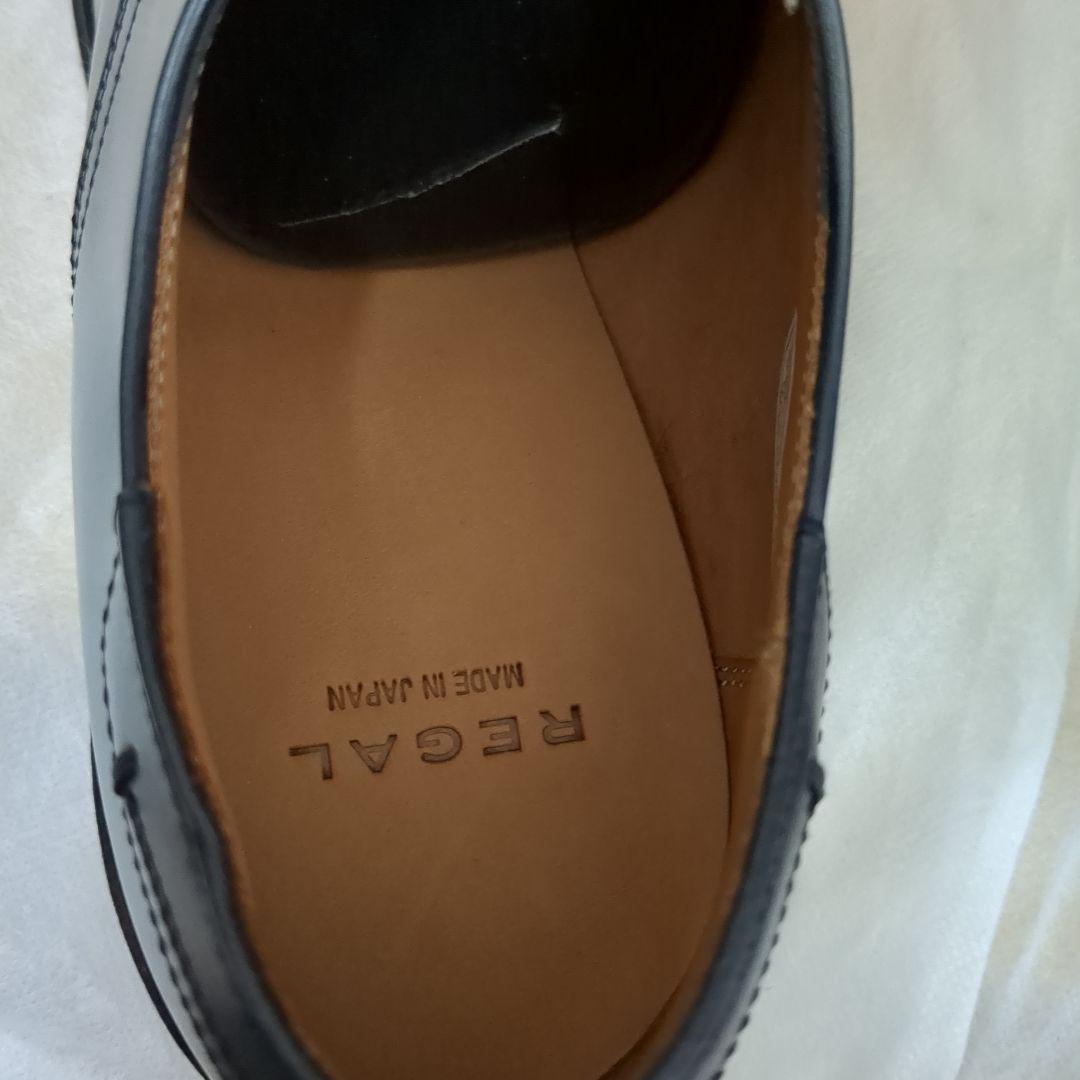 REGAL ブラックネイビー ビジネスシューズ 未使用で新品 大変お買い得！