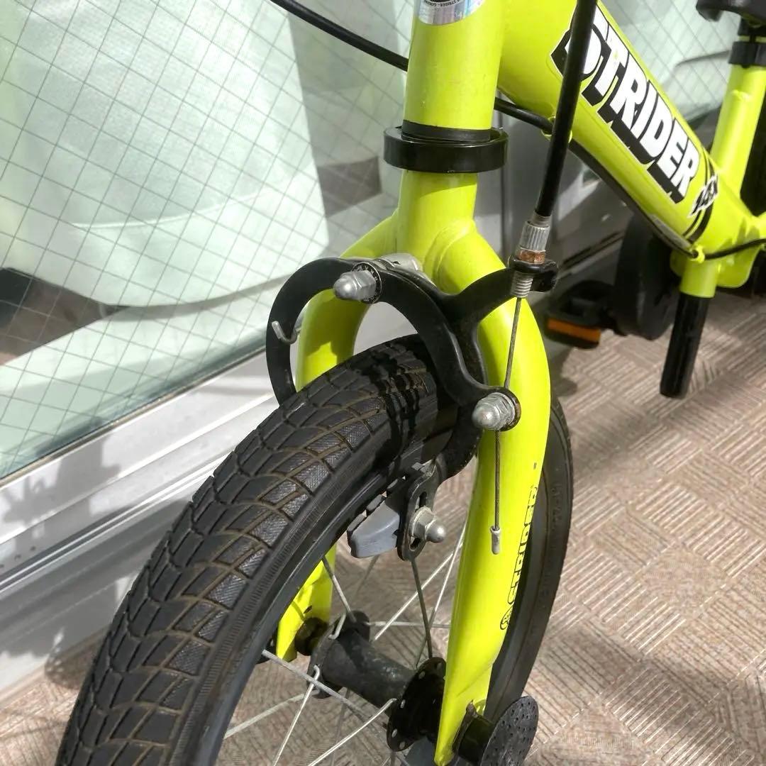 STRIDER ストライダー 14x ライムイエロー 付属品あり