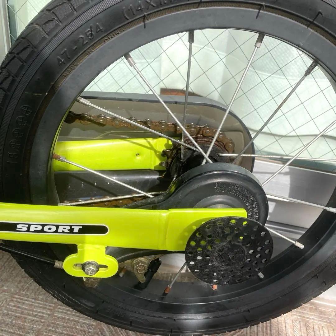 STRIDER ストライダー 14x ライムイエロー 付属品あり