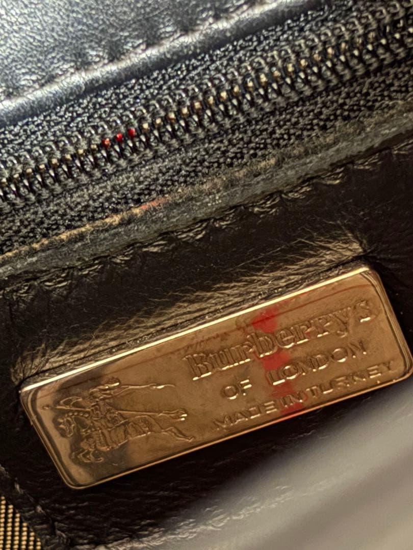 Burberrys ヴィンテージ ブラック ショルダーバッグ