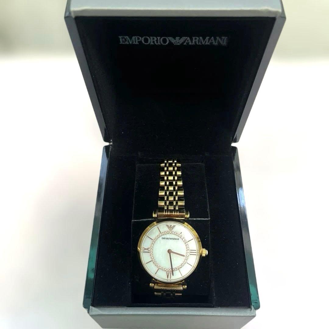 エンポリオアルマーニ 腕時計 レディース ゴールド - メルカリ