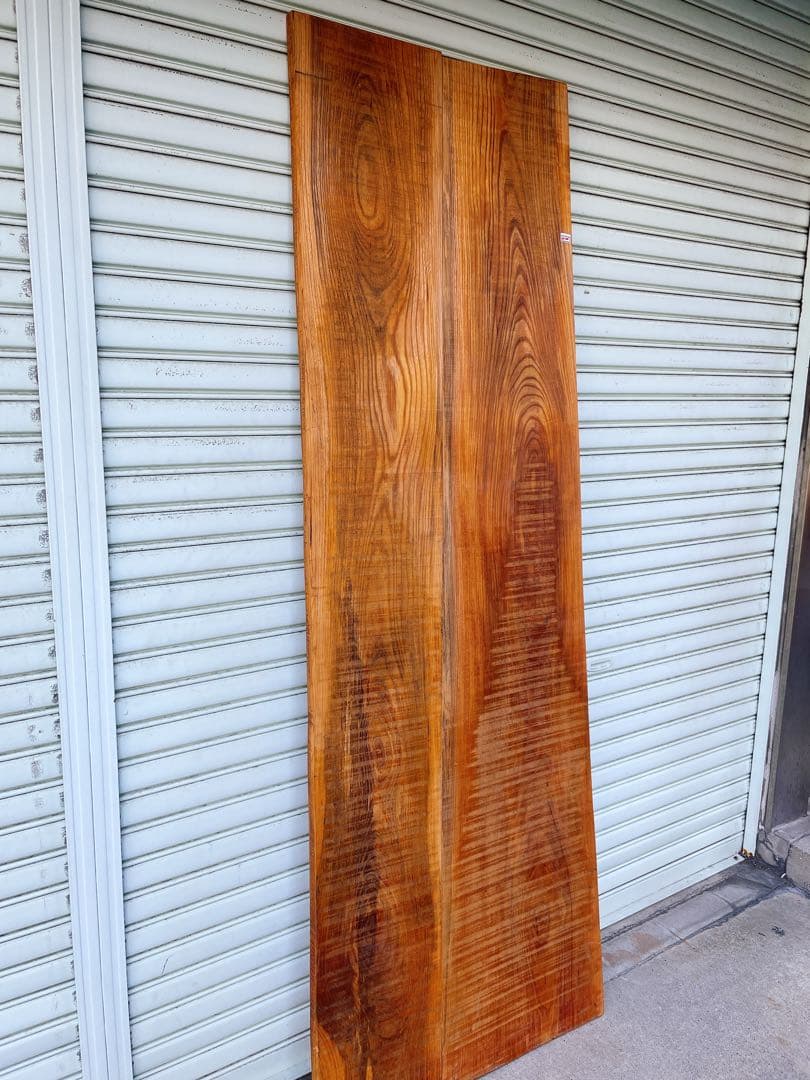 天然欅 剥ぎ合わせ アンティークダイニングテーブル/デスク/テーブル