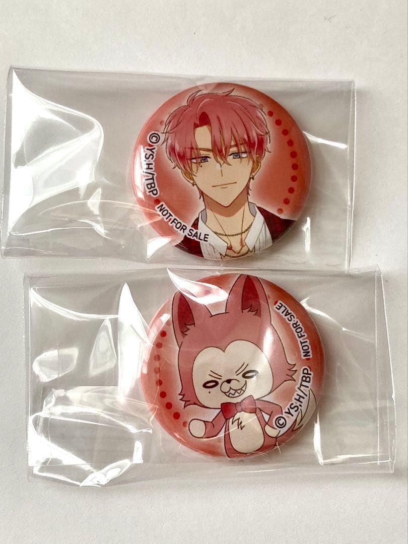 多聞くん今どっち！？ ミニ缶バッジ 福原多聞 コラボカフェ 特典